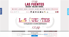 Desktop Screenshot of lasfuentes-alcaste.com