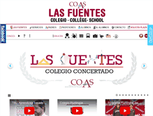 Tablet Screenshot of lasfuentes-alcaste.com